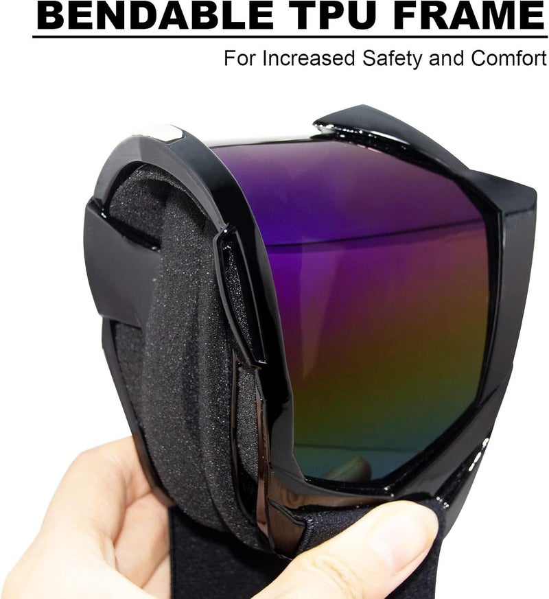 CoPvner Store Dirt Bike Goggles for Motorcycle, ATV, Motocross, Riding, Offroad - Adult, Men, Women, Youth, Kids - Image 4